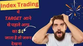How SL works in index Live trading analysis 2
