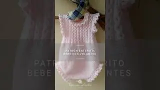 &iquest;Te imaginas a ese bebe con este enterito? 😍