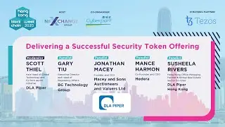 HK Blockchain Week 2020 - Panel: Delivering a Successful Security Token Offering, moderated