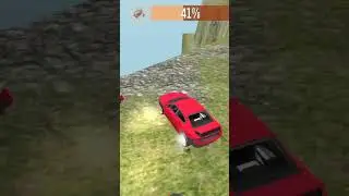 Red sports car death arena #beamngdrive #game #drive #sportscar @bitxxo @trandingvideo174