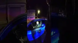 problem during nighttime highway patrol by police officer