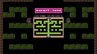 Binary Land | Stage 1 #binaryland #nintendo #nes #dendy #денди #ретро #ностальгия #retro