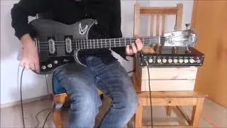 Framus BL 12 - Billy Lorento - 1972 over Fender Rumble 200