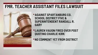 Teacher Fired Over Facebook Post Quoting Charlie Kirk? Lawsuit Filed Against SC School District