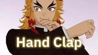 【鬼滅のMMD】Hand Clap （ハンドクラップ）15分 （3分×5回） ★ 煉獄杏寿郎　ダイエットダンス　自分用でーす　※二次創作