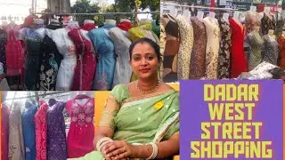Streetshopping at Dadar West.Best ever collection Dadar West.New year collection