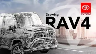 Drawing Toyota Rav4 🚗