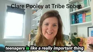Clare Pooley with Tribe Sober   #tribesober #soberdiaries #addiction
