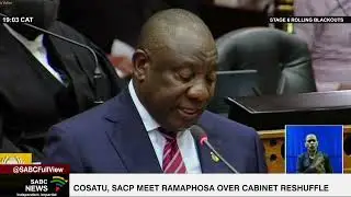 Citizens demand action as Ramaphosa meets alliance partners over cabinet reshuffle