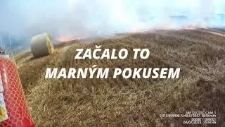 POŽÁR POLNÍHO POROSTU / LUŽE - BĚLÁ / 4.7.2023