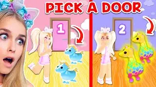 PICK The RIGHT DOOR To *WIN* These FREE PRIZES In Adopt Me! (Roblox)