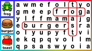 Fun Spelling Game for Kids (Word Search)