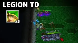 Legion TD Warcraft 3 - Mass Elite Archers | prccx3 1900+