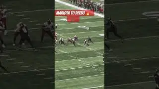 Маркус Мариота отдал тачдаун Дибо Сэмюэлю на 4-й неделе НФЛ @commanders / @AtlantaFalcons 🔥💯 #dee...