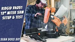 Setup and test of the Ridgid R4251 12