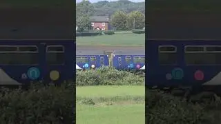 RARE double class 769 passes near New Lane with a Distant quiet 2 tone!!