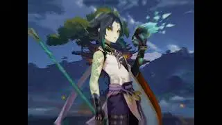 animated adeptus xiao edit, sway (rm / heavily ib blueakrasia)