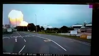 EXPLOSION LEVERKUSEN( mit Feuerball)