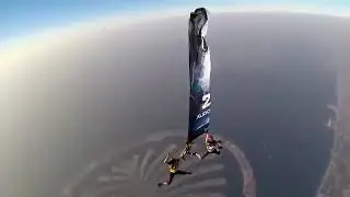 Skydiving With 2.0 Poster In Dubai | Superstar Rajinikanth | Akshay Kumar | Shankar | Rajinists