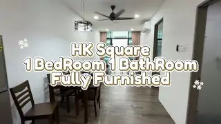 20251223 HK Square 1 BedRoom 1 BathRoom Fully Furnished For Rent