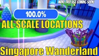 Как получить шляпу Super Tree Hat в Singapore Wanderland | ВСЕ ЛОКАЦИИ BLUE SCALE в Garden Galaxis