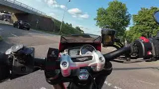 Triumph Speed Triple S 1050 SC Project acceleration