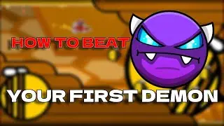 How To Beat Your First Demon! (Geometry Dash Tutorial 2.2)