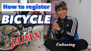 How to REGISTER your BICYCLE in JAPAN | 🇯🇵BICYCLE THEFT Registration 🚲🚲🚲