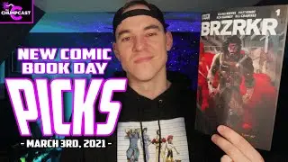 New Comic Book Day PICKS! | 3/3/2021 | BRZRKR | NOCTERRA | INFINITE FRONTIER