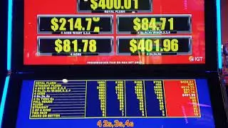 Daily Video Poker Hits #5. $1,050+. 🤑🤗👍 
