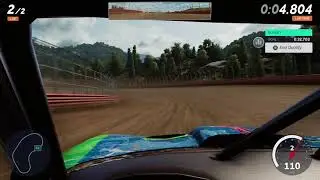 SRX the game | stadium truck | hot lap | gameplay | tmx | wheel and pedals | cockpit view | FSA