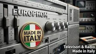 📻🇮🇹𝙀𝙐𝙍𝙊𝙋𝙃𝙊𝙉 Jumbo Boombox anno 1986/7. radioregistratore stereo.