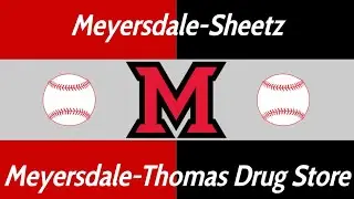 Game 1: Thomas Drug Store vs Meyersdale Sheetz (Little League Baseball)