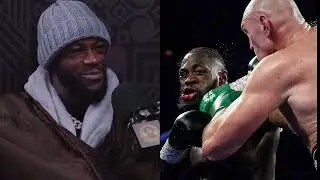 Deontay Wilder claims Tyson Fury cheated in 2/3 of their fights.