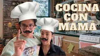 Cocinando con mamá :)
