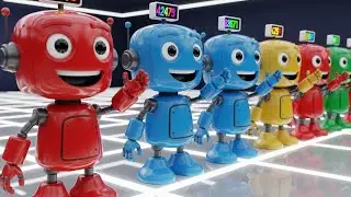 Robot Numbers Song for Kids | Counting Song for Kids, Robot Nursery Rhyme, Baby Songs & Kids Music