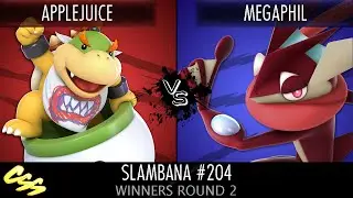 [Slambana #204] Winners Round 2: Applejuice (Bowser Jr.) vs Megaphil (Greninja, Sephiroth)
