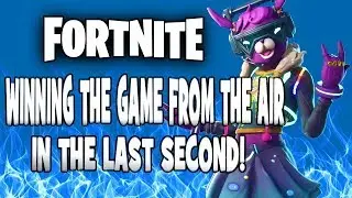 CRAZY FORTNITE EXPLOSIVE MODE ENDING w/MFT STR1FE - WINS THE GAME FROM THE AIR IN THE LAST SECOND!