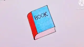 simple book drawing / How to draw a book/ किताब का चित्र / Book drawing easy / Pencil drawing