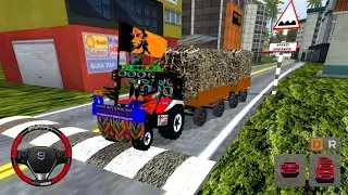 Mahindra Arjun Sugari Load 😱 Speed Breaker Test | BUSSID Truck Mod | Bus Simulator Indonesia Game 