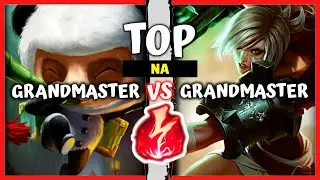 GM Teemo Top vs GM One Trick Riven - NA Rank S11