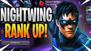 *NEW* NIGHTWING L3 RANK UP & GAMEPLAY! - DC Legends