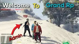 WELCOME TO GTA GRAND RP || ADMIN HELPS ME 1ST DAY || GTA GRAND RP