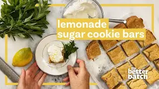 Lemonade Sugar Cookie Bar Recipe | My Better Batch