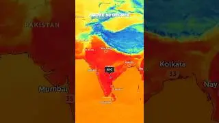 Extreme heatwave india                          #science #sciencefacts