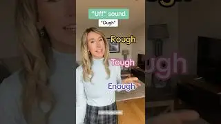 How to say &ldquo;uff&rdquo; sounding &ldquo;Ough&rdquo; words #english #learnenglish #pronunciation