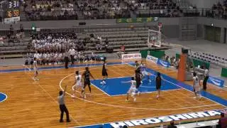 福島南vs東山(Q3)高校バスケ 2016 インターハイ準決勝