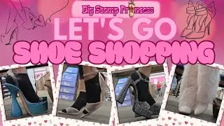 Have You Ever Gone Shoe Shopping With A Giantess?!! 🦶🏾👠😘 #giantessfeet #heels #shopping 