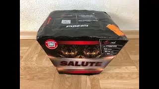 Salute Piromax | PXB2419 | 54 Shots | Titanium Salute Cake