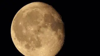 Луна 31.07.18 в МШР (малый школьный рефрактор) moon through soviet refractor